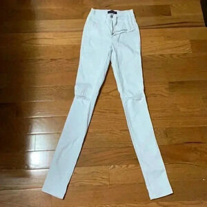 Fashion Nova high rise jeans in white